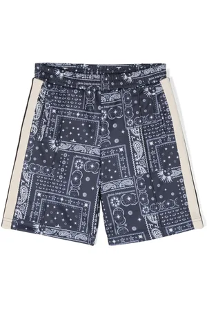 Palm Angels Astro-paisley shorts