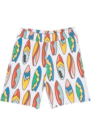Stella McCartney Surfboards-print track shorts