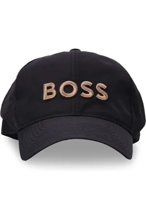 HUGO BOSS Logo-embroidered cotton-twill cap