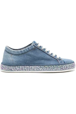 LE SILLA Andrea crystal-embellished sneakers