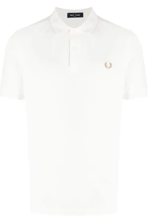 Fred Perry Laurel Wreath-embroidered cotton polo shirt