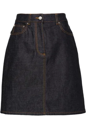 A-Line Denim Skirt Mid Blue by Closed | Couverture & The Garbstore