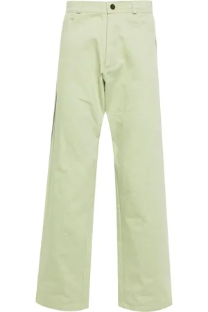 robyn lynch Piped-trim straight jeans