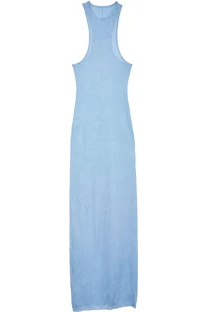 FLEUR DU MAL Lustre racer midi dress