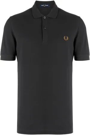 Fred Perry Laurel Wreath-embroidered cotton polo shirt