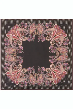 Etro Paisley-print silk scarf