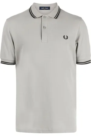 Fred Perry Laurel Wreath-embroidered cotton polo shirt