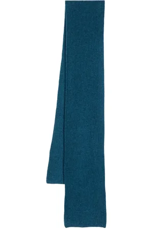 N.PEAL Ribbed-knit cashmere scarf