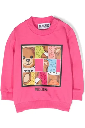 Moschino Teddy Bear logo-print sweatshirt