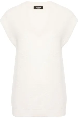 Fabiana Filippi V-neck knitted vest