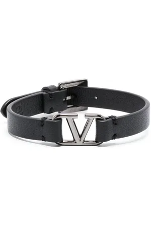 VALENTINO GARAVANI VLogo leather bracelet
