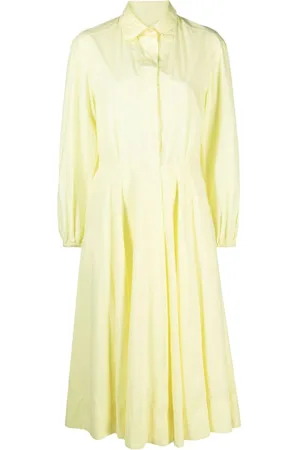 FORTE FORTE Long-sleeved flared dress