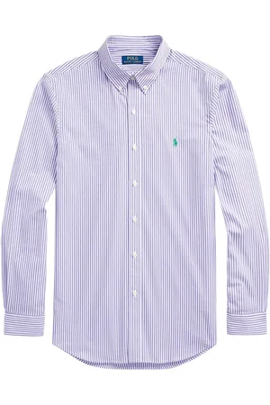 Ralph Lauren Polo Pony-embroidered striped shirt