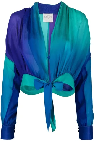 FORTE FORTE Ombr??-effect silk blouse