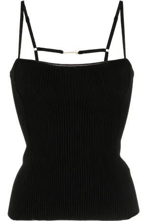 Jacquemus Le Haut Sierra ribbed tank top