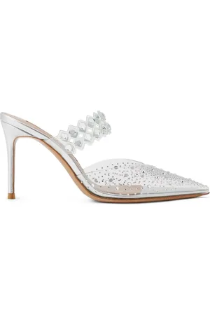 Nícoli Farrow crystal-embellished leather sandals