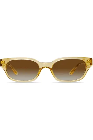 Linda Farrow X Magda Butrym rectangle-frame sunglasses