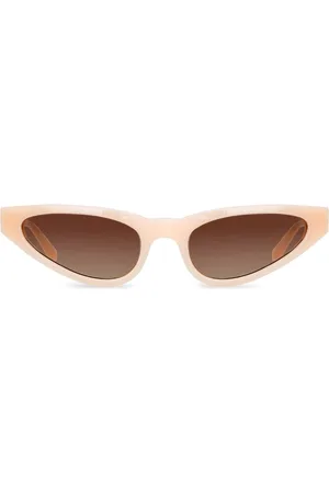 Linda Farrow X Magda Butrym oversized-frame sunglasses