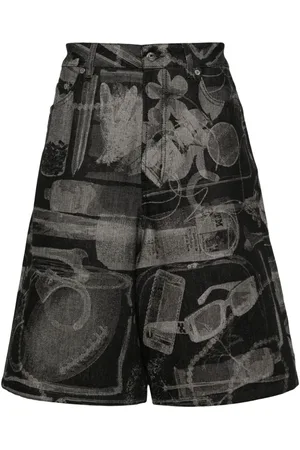 OFF-WHITE Xray jacquard-print shorts
