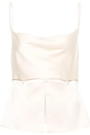 Nanushka Silvine satin top