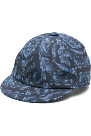 VERSACE Barocco-print flat-peak cap