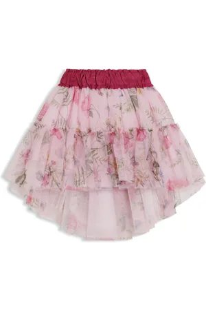 MONNALISA Floral-print maxi tutu