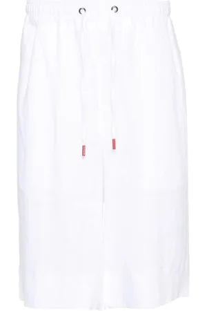 Kiton Linen deck shorts