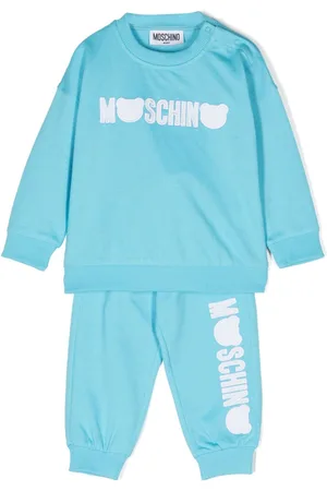 Moschino Teddy Bear-patch cotton tracksuit