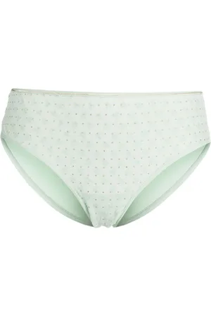 Marlies Dekkers Lucky Clover patterned-jacquard mesh thong