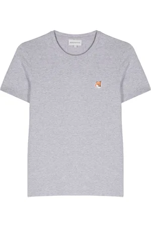 Maison Kitsuné Fox-motif cotton T-shirt