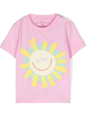 Stella McCartney Sun-print cotton T-shirt