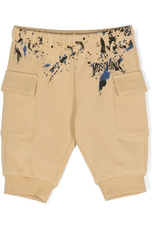 Moschino Paint-splatter track pants