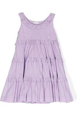 MONNALISA Ruffled flared dress