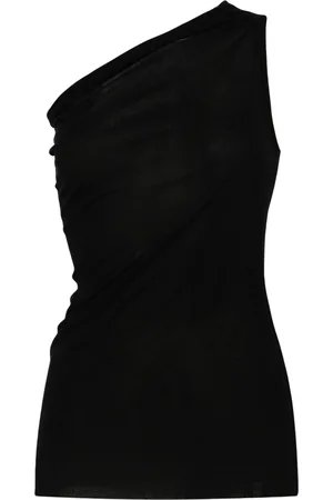 Rick Owens Athena one-shoulder blouse
