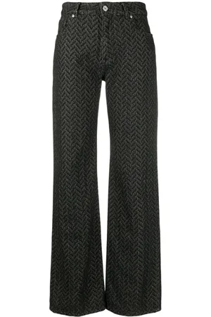 Missoni High-waist wide-leg jeans