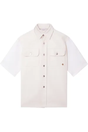 Stella McCartney Utility short-sleeved denim shirt
