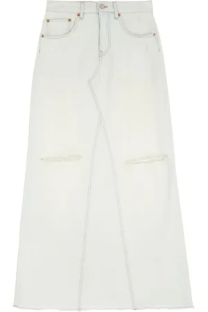Maison Margiela Denim maxi skirt