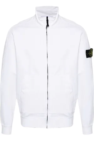 Stone Island Compass cotton zip-up hoodie