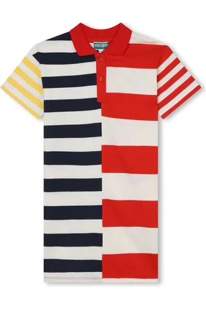 Kenzo Stripe-print organic cotton dress