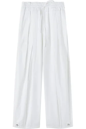 Jil Sander Wide-leg cotton trousers
