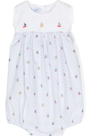 SIOLA Embroidered-motif romper