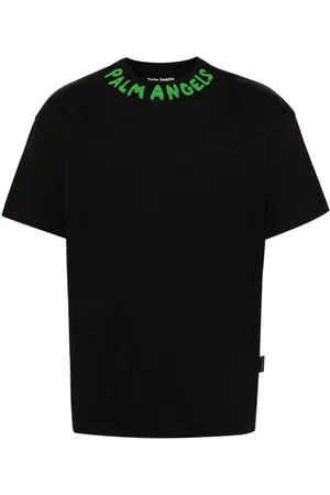 Palm Angels Seasonal logo-print cotton T-shirt