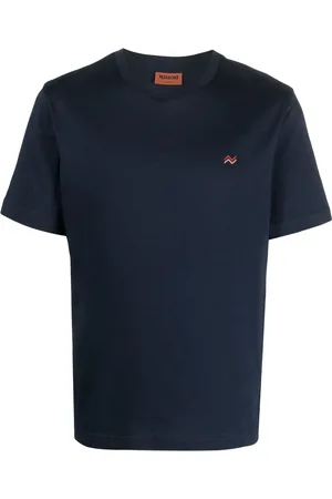 Missoni Logo-embroidered cotton T-shirt