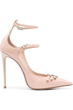 LE SILLA Morgana 120mm leather pumps