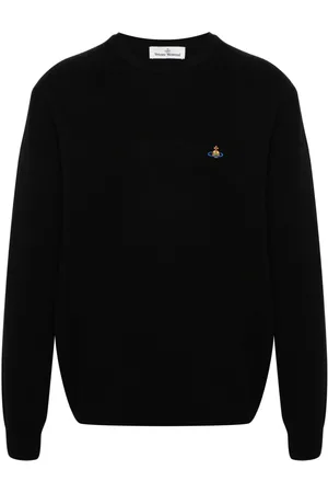 Vivienne Westwood Orb-embroidery knit jumper