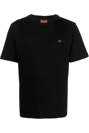 Missoni Logo-embroidered cotton T-shirt