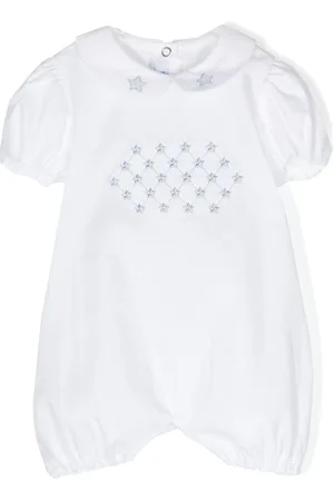 SIOLA Embroidered-motif romper