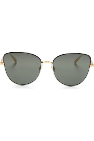 Linda Farrow Eloise oversize-frame sunglasses