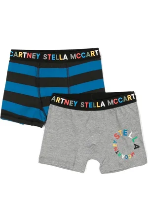 Stella McCartney Kids colour-block logo-waistband Bikini - Farfetch