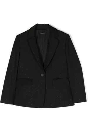 MONNALISA Rhinestone-embellished blazer